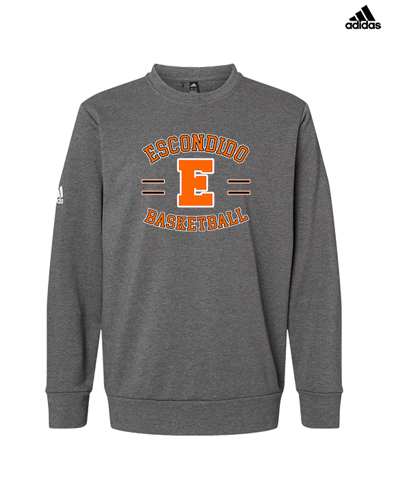 Escondido HS Girls Basketball Curve - Mens Adidas Crewneck