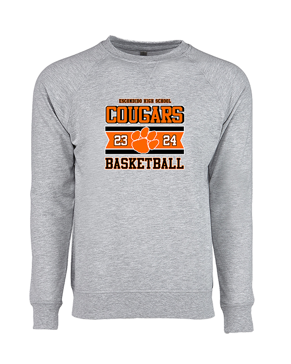 Escondido HS Girls Basketball Stamp - Crewneck Sweatshirt