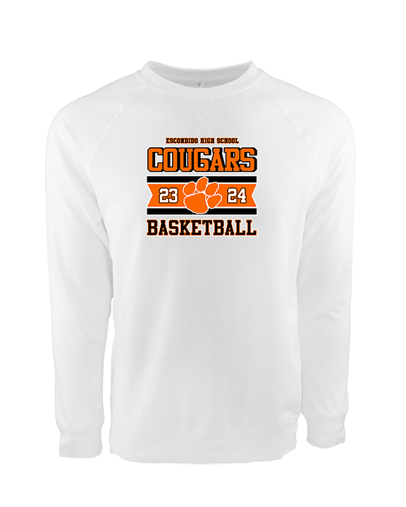 Escondido HS Girls Basketball Stamp - Crewneck Sweatshirt