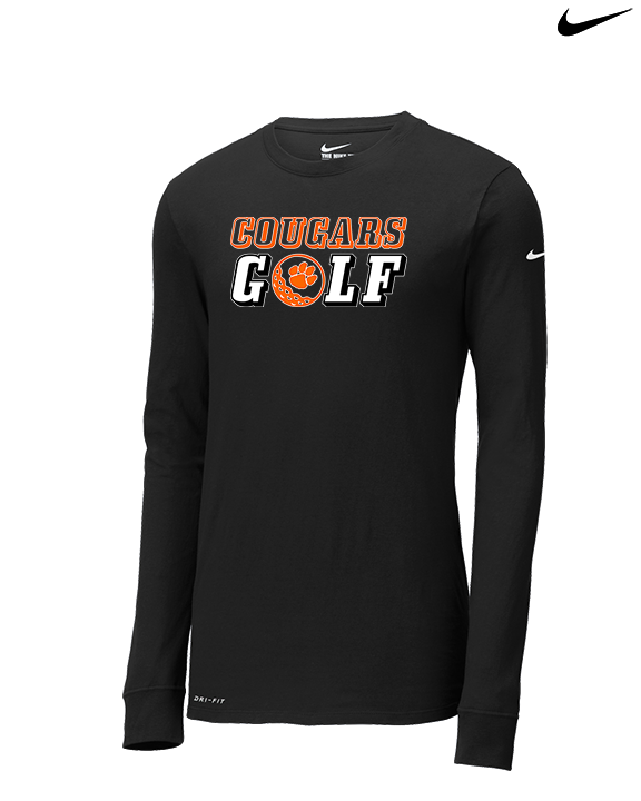 Escondido HS Girls Golf Ball 2 - Mens Nike Longsleeve