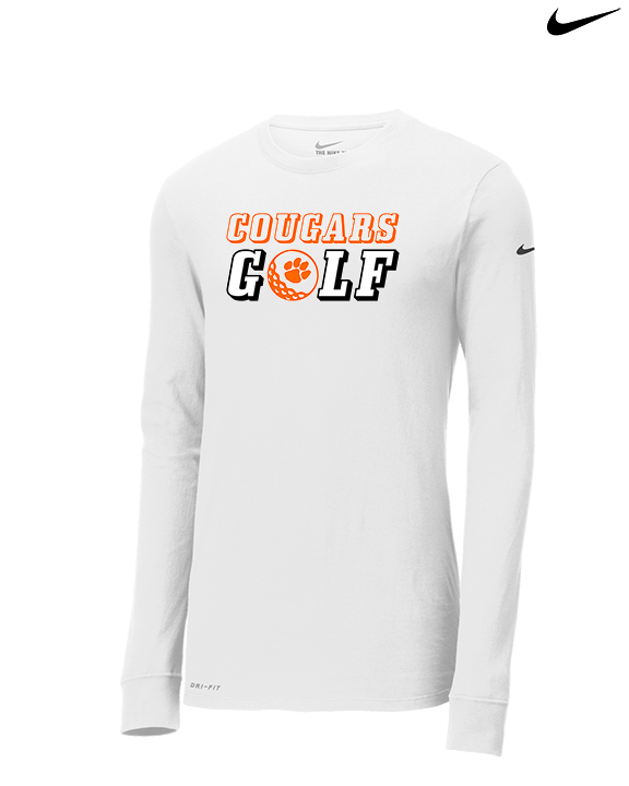 Escondido HS Girls Golf Ball 2 - Mens Nike Longsleeve