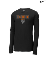 Escondido HS Girls Golf Block - Mens Nike Longsleeve