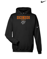 Escondido HS Girls Golf Block - Nike Club Fleece Hoodie