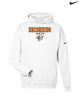 Escondido HS Girls Golf Block - Nike Club Fleece Hoodie