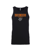 Escondido HS Girls Golf Block - Tank Top