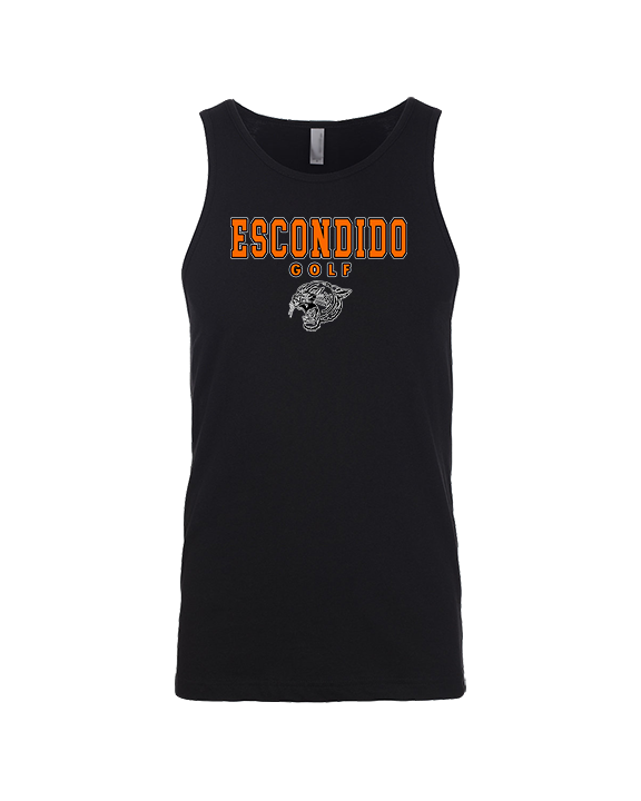 Escondido HS Girls Golf Block - Tank Top