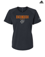 Escondido HS Girls Golf Block - Womens Adidas Performance Shirt