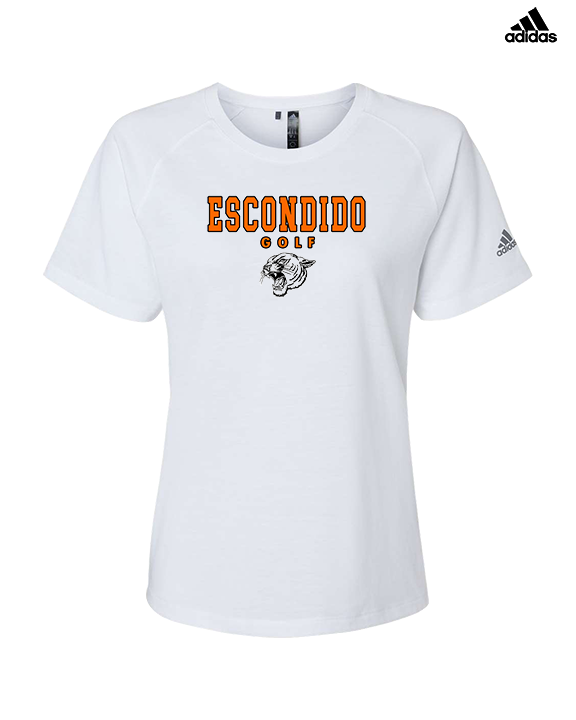 Escondido HS Girls Golf Block - Womens Adidas Performance Shirt