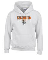 Escondido HS Girls Golf Block - Youth Hoodie