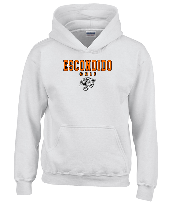 Escondido HS Girls Golf Block - Youth Hoodie
