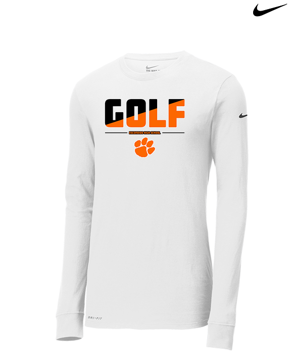 Escondido HS Girls Golf Cut - Mens Nike Longsleeve