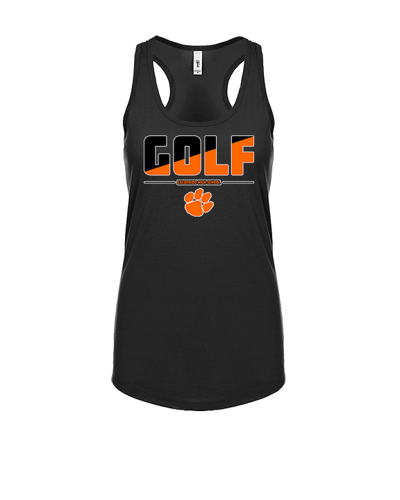 Escondido HS Girls Golf Cut - Womens Tank Top