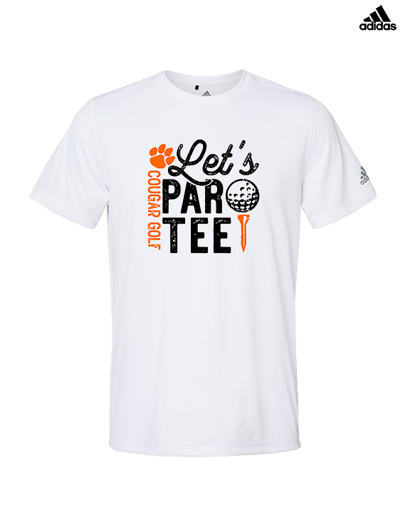 Escondido HS Girls Golf Par-Tee - Mens Adidas Performance Shirt