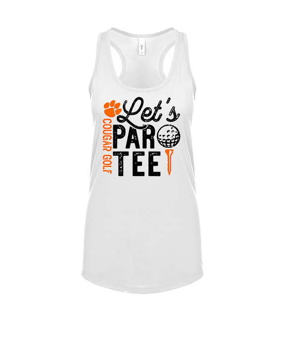 Escondido HS Girls Golf Par-Tee - Womens Tank Top