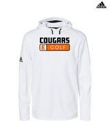 Escondido HS Girls Golf Pennant - Mens Adidas Hoodie