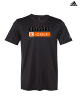 Escondido HS Girls Golf Pennant - Mens Adidas Performance Shirt