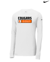 Escondido HS Girls Golf Pennant - Mens Nike Longsleeve