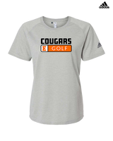 Escondido HS Girls Golf Pennant - Womens Adidas Performance Shirt