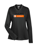 Escondido HS Girls Golf Pennant - Womens Performance Longsleeve