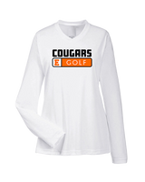 Escondido HS Girls Golf Pennant - Womens Performance Longsleeve