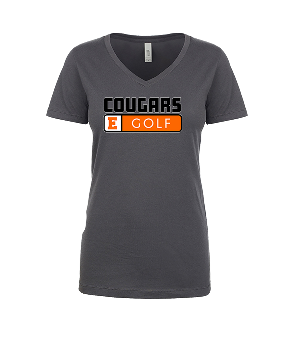 Escondido HS Girls Golf Pennant - Womens Vneck