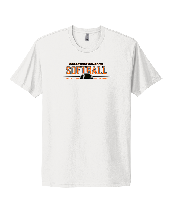 Escondido HS Softball Leave It - Mens Select Cotton T-Shirt