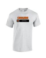 Escondido HS Softball Pennant - Cotton T-Shirt