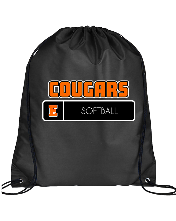 Escondido HS Softball Pennant - Drawstring Bag