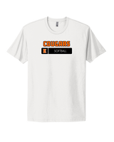 Escondido HS Softball Pennant - Mens Select Cotton T-Shirt