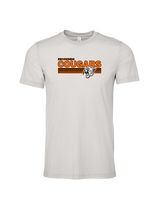 Escondido HS Softball Stripes - Tri-Blend Shirt
