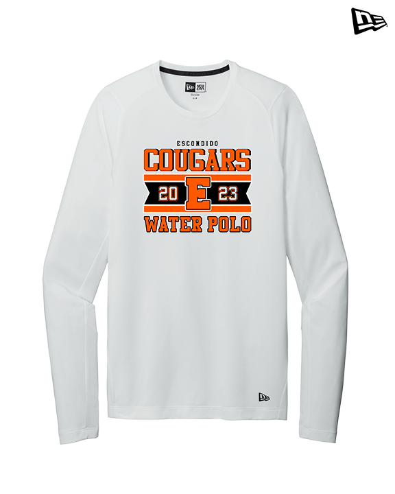 Escondido HS Water Polo Stamp - New Era Performance Long Sleeve