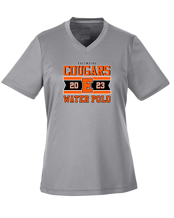 Escondido HS Water Polo Stamp - Womens Performance Shirt