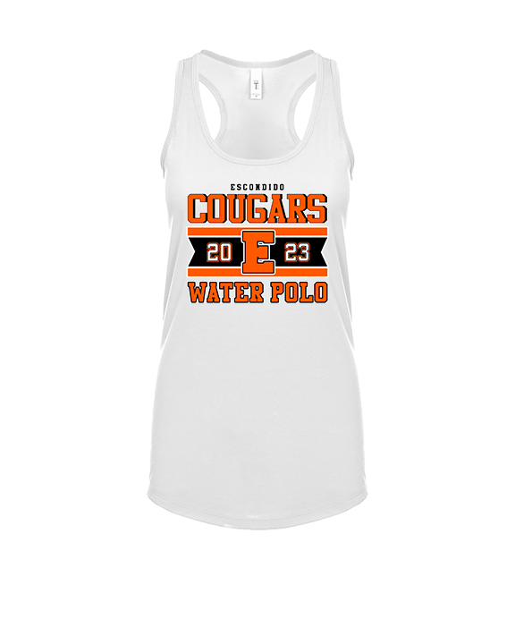 Escondido HS Water Polo Stamp - Womens Tank Top