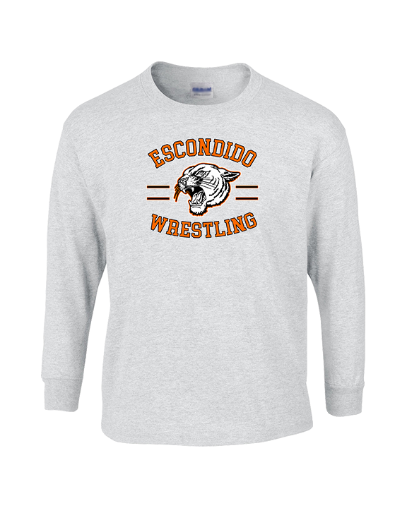 Escondido HS Wrestling Curve - Cotton Longsleeve