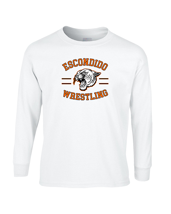 Escondido HS Wrestling Curve - Cotton Longsleeve