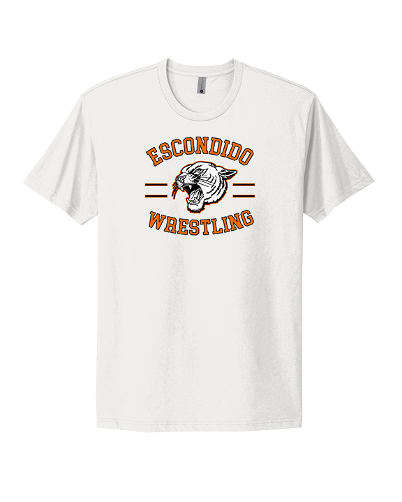 Escondido HS Wrestling Curve - Mens Select Cotton T-Shirt