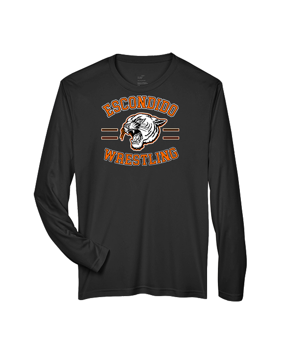 Escondido HS Wrestling Curve - Performance Longsleeve