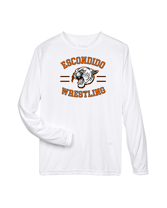 Escondido HS Wrestling Curve - Performance Longsleeve