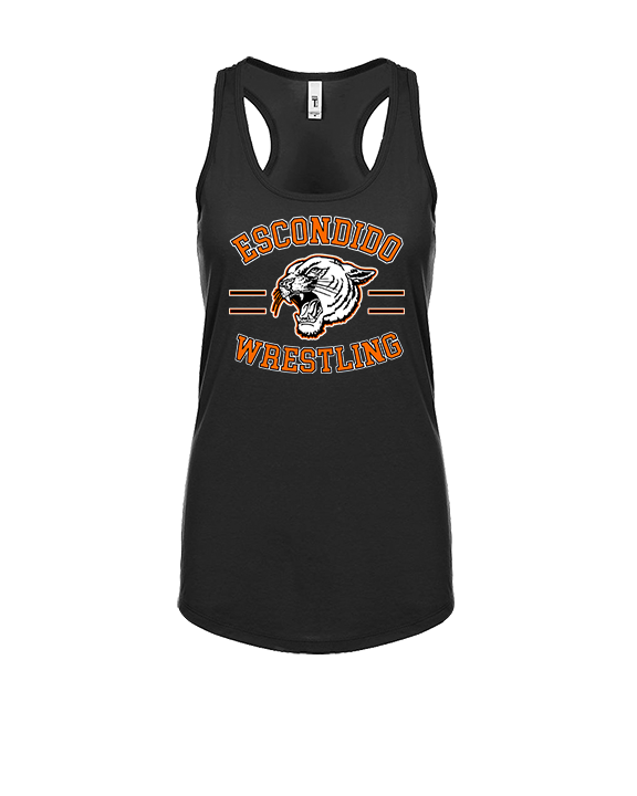 Escondido HS Wrestling Curve - Womens Tank Top