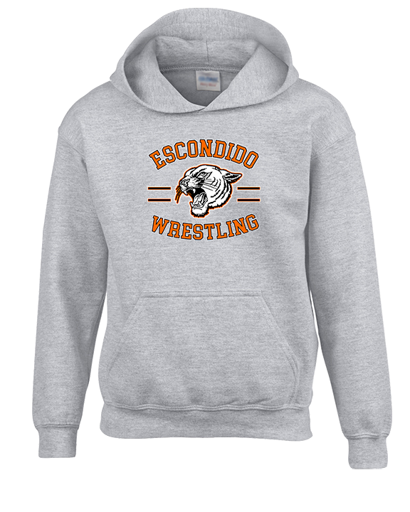 Escondido HS Wrestling Curve - Youth Hoodie