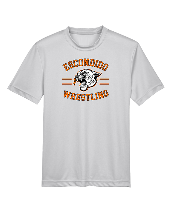 Escondido HS Wrestling Curve - Youth Performance Shirt