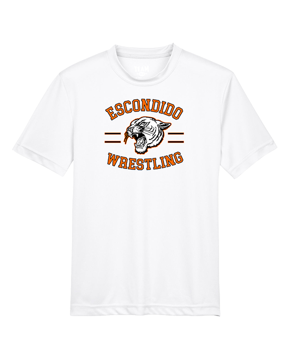 Escondido HS Wrestling Curve - Youth Performance Shirt