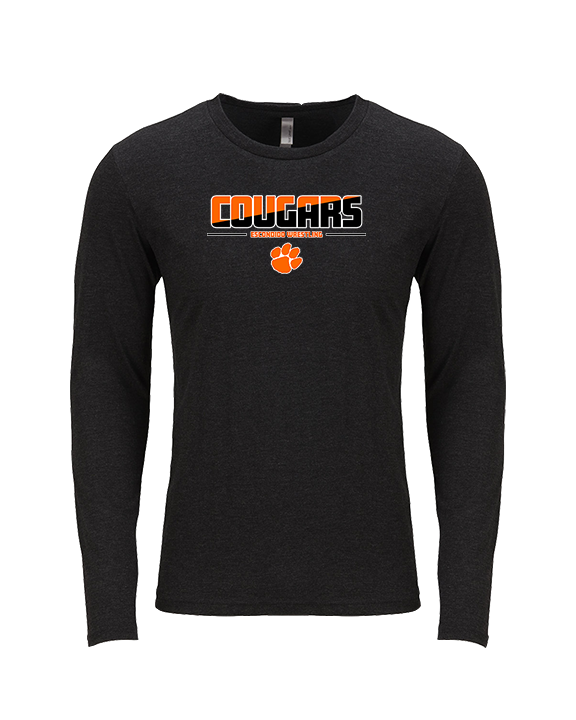 Escondido HS Wrestling Cut - Tri-Blend Long Sleeve