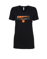 Escondido HS Wrestling Cut - Womens Vneck