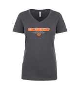 Escondido HS Wrestling Design - Womens Vneck