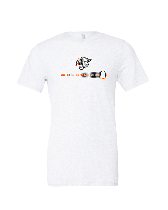 Escondido HS Wrestling Dots - Tri-Blend Shirt