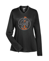 Escondido HS Boys Golf Circle - Womens Performance Longsleeve