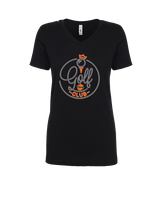 Escondido HS Boys Golf Circle - Womens V-Neck