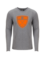 Escondido HS Boys Golf Crest - Tri - Blend Long Sleeve