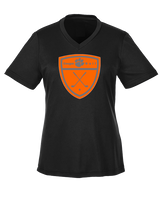 Escondido HS Boys Golf Crest - Womens Performance Shirt